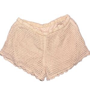 Unbranded Women's Cream and Tan Shorts
